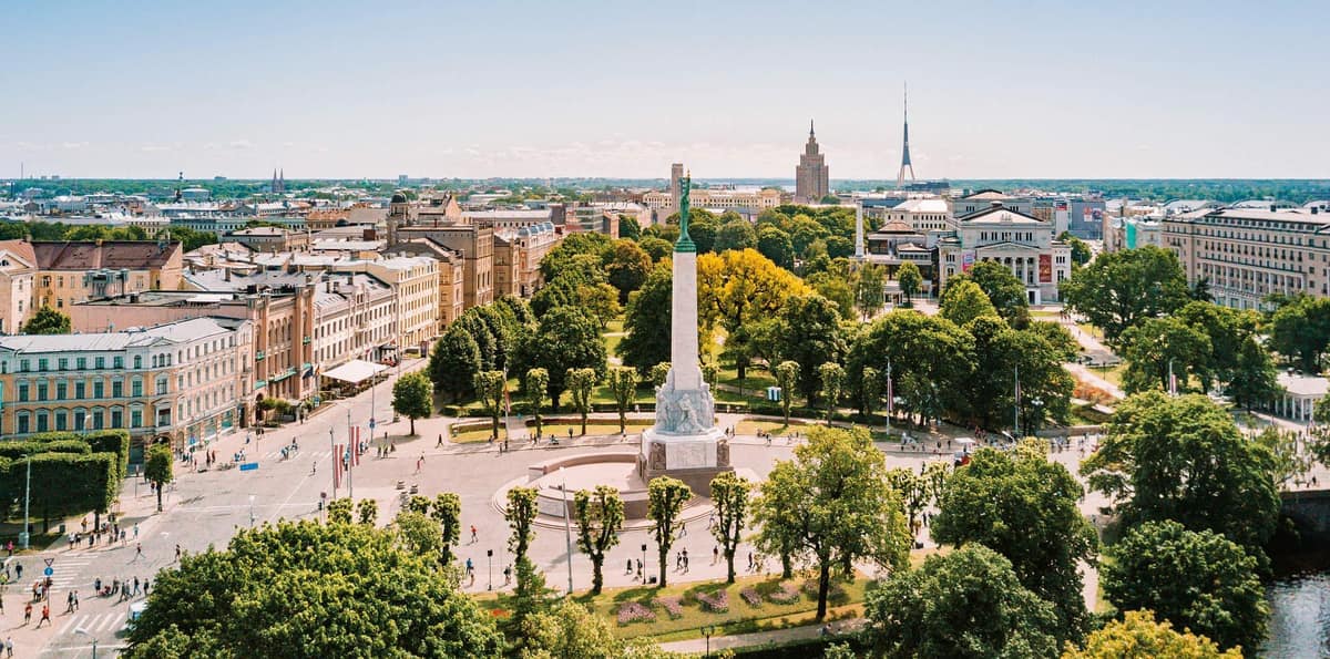Latvia travel with eSIM connectivity