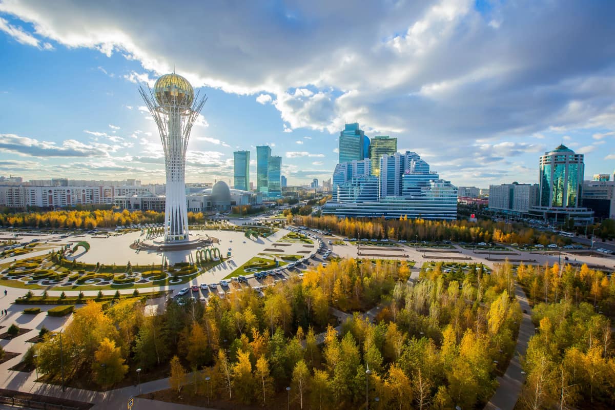 Kazakhstan travel scenery