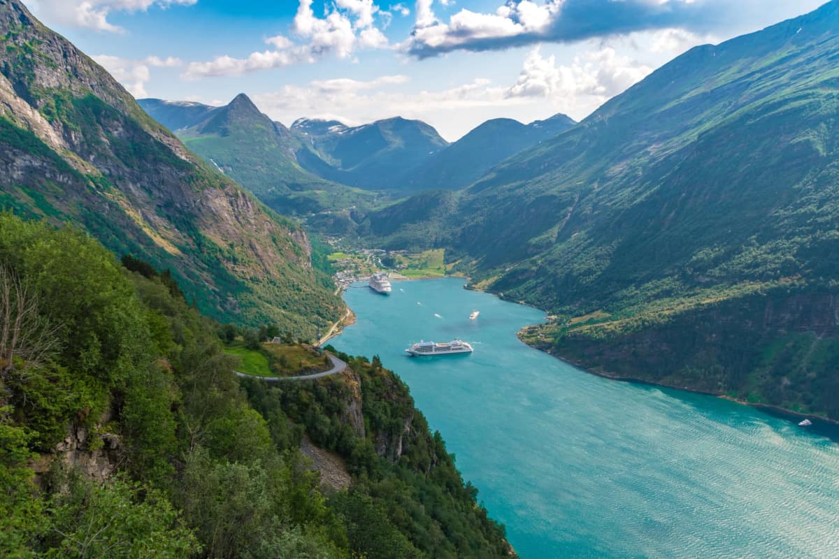 Norway travel scenery