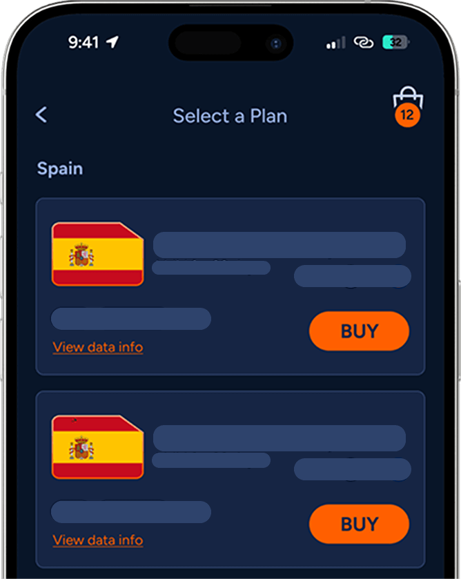 eSIM plan promotional